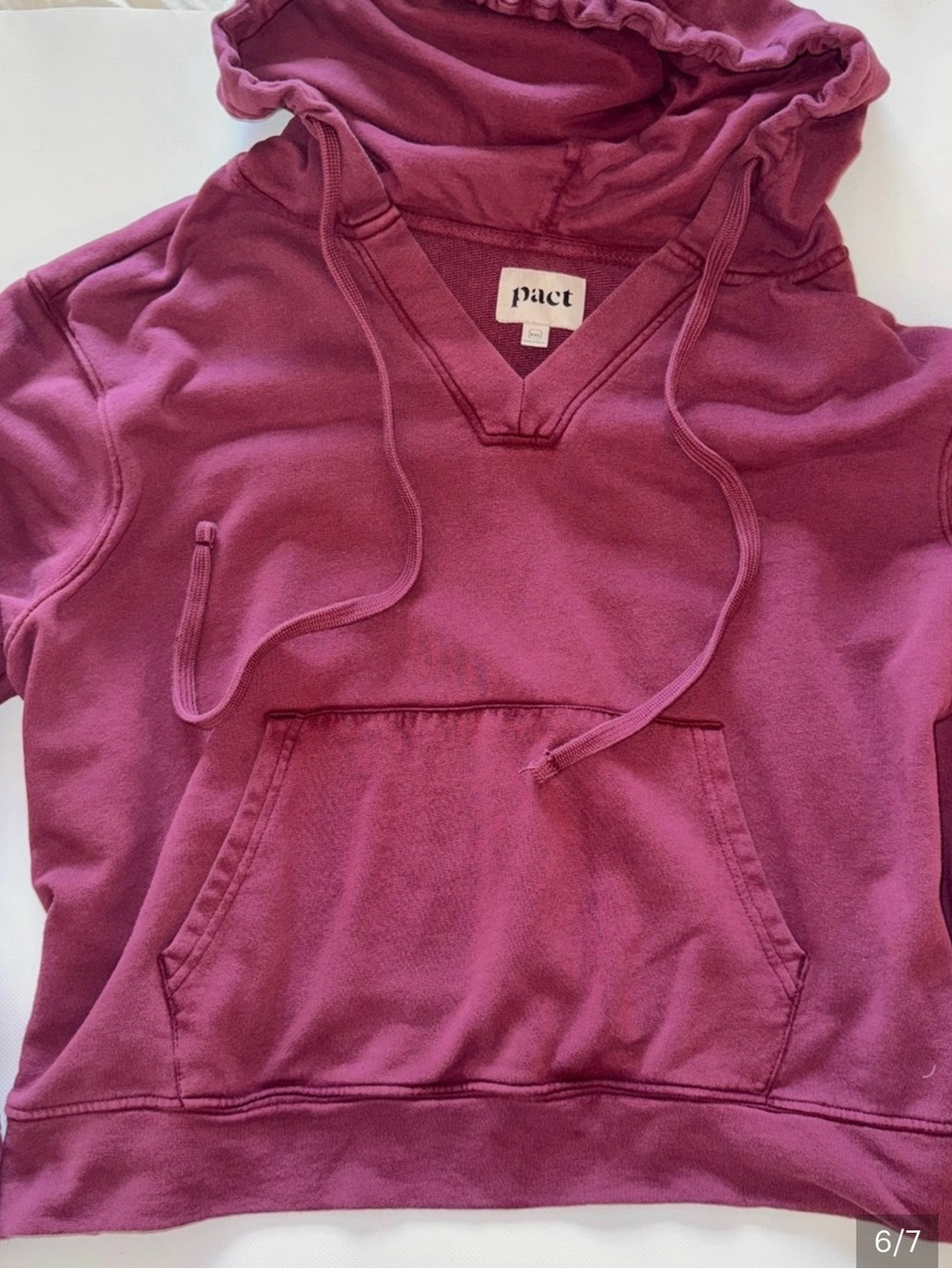 Pact Women's Pullover open Neck
Hoodie Sweatshirt xxl - Picture 4 of 7
